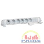 Legrand Bloc Multipriza 6x2p+T 1,5m cu protectie