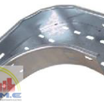 Cot 45 grade pentru jgheab metalic cu h:60mm