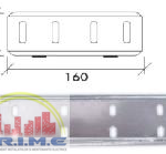 Conector simplu pt jgheab si accesori cu h:35mm