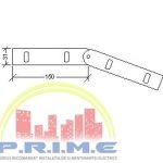 Conector flexibil pentru jgheab si accesorii cu h:110mm