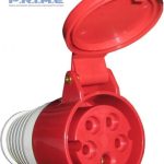 Priza industriala trifazica mobila 5x16A