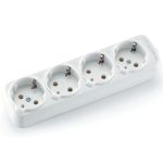 Prelungitor schuko 4 prize fara fir