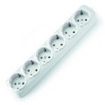 Prelungitor schuko 6 prize fara fir