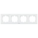 Ramă 4 posturi Karre-Plus Alb