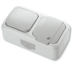 Intrerupator cu priza schuko