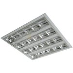 Corp iluminat incastrat 4x18 pt tuburi cu LED echipat cu LED