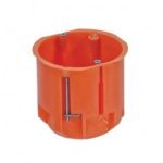 Doza aparat rigips rotunda pentru montaj incastrat